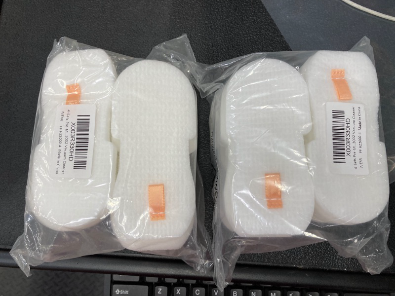 Photo 2 of ***bundle of 2 ***4-Sets Pre-Motor Foam & Felt Filters for Shark HZ3000 HZ3002 Vacuum Cleaner