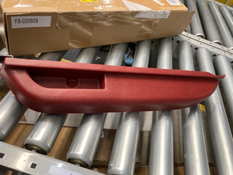 Photo 2 of labwork Front Right Passenger Side Door Armrest Replacement for 1990-1994 Chevrolet GMC Truck 15691218 Red