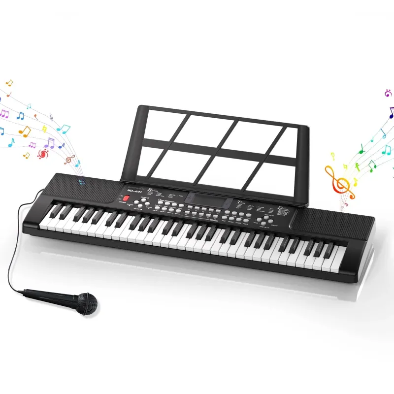 Photo 1 of ATUPEN 61 Keys Keyboard Piano for Kids, Toys for 3 4 5 6 7 8 9 10 Years Old Girls Boys
