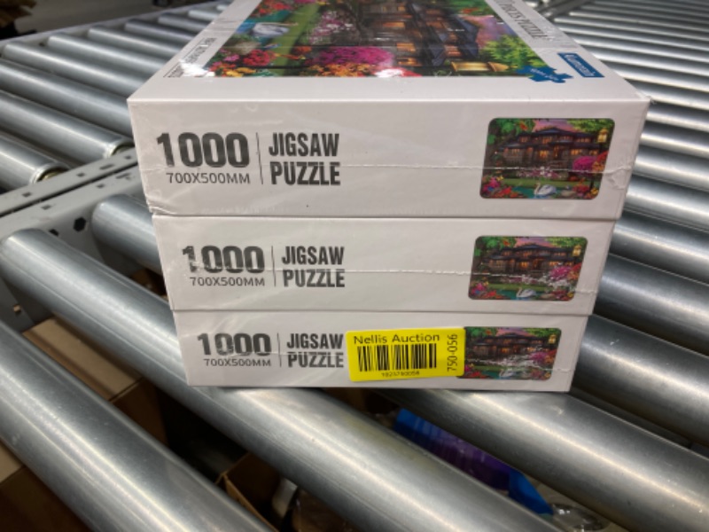 Photo 2 of *** BUNDLE OF 3*** 1000 Piece Puzzle,Jigsaw Puzzles 1000 Pieces 1000 Piece Adult Children Puzzles Suitable for Adults Children (D0002 1000PCS, 1000 PCS) 1000 PCS D0002 1000pcs