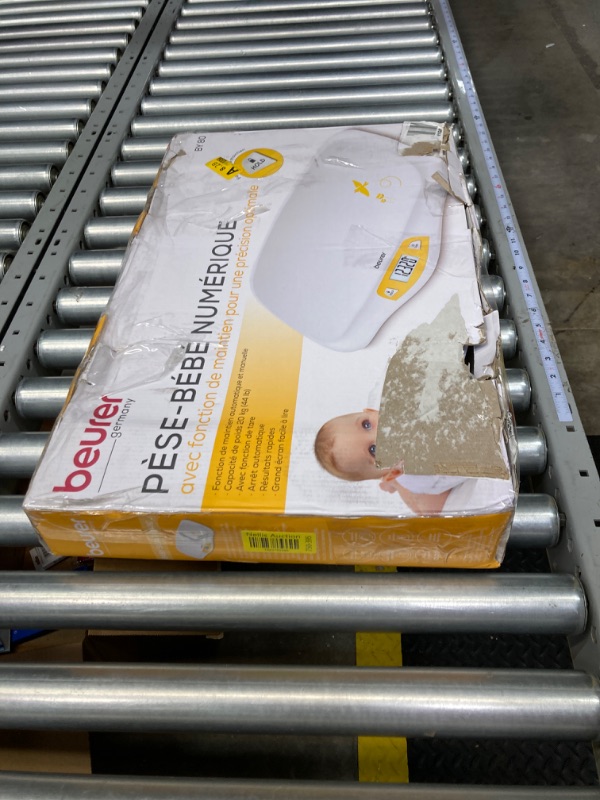 Photo 1 of ***MISSING PARTS*** Beurer BY80 Digital Baby Scale, Infant Scale for Weighing in Pounds, Ounces, or Kilograms up to 44 lbs, Newborn Scale with Hold Function, Pet Scale for Cats and Dogs