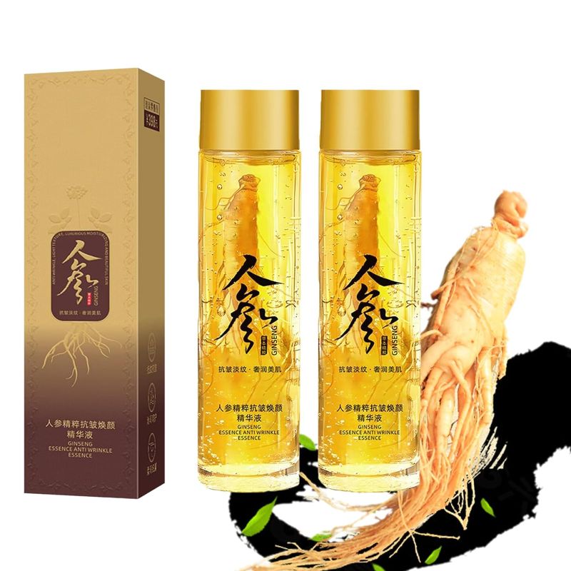 Photo 1 of *** BUNDLE OF 3 *** Peptide Anti-Wrinkle Ginseng Serum, Ginseng Extract Liquid, 2024 NEW Peptide Anti-Wrinkle Ginseng Serum, 1/2/3/5 Pcs Peptide Anti-Wrinkle Ginseng Serum (2Pcs)