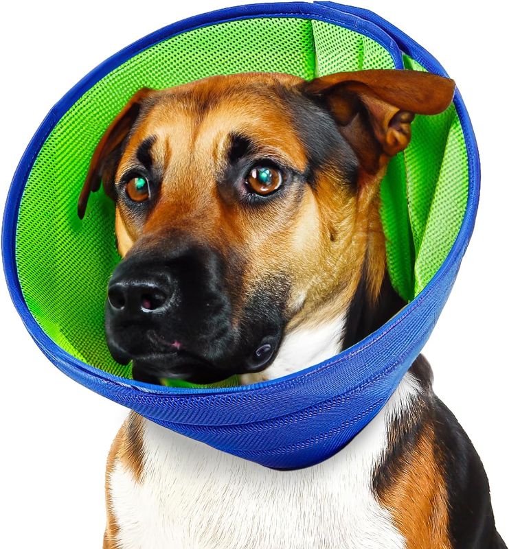 Photo 1 of ** SIZE 2XL *** iTecFreely Soft-Dog-Cone-Collar-After-Surgery Extra-Soft-and-Adjustable-Dog-Recovêry-Cone-Collar Breathable-and-Lightweight-Dog-Cone-Collar-Suitable-for-Large-