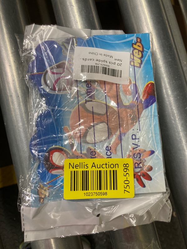 Photo 1 of *** BUNDLE OF 3 *** 20 Spidey and his friends children's birthday invitations,Spidey and his friends children's cartoon party invitations, Spidey and his friends birthday party supplies decoration (20 invitations)