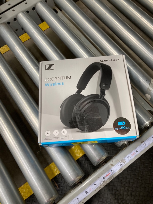 Photo 3 of Sennheiser Consumer Audio ACCENTUM Wireless Bluetooth Headphones - 50-Hour Battery Life, Audio, Hybrid Noise Cancelling (ANC), All-Day Comfort and Clear Voice Pick-up for Calls, Black