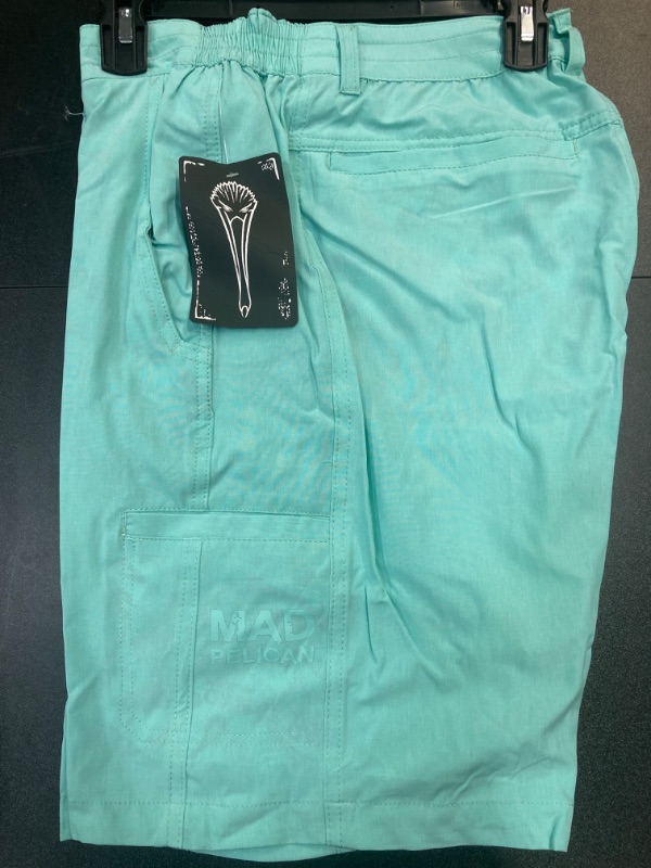 Photo 1 of Mad Pelican You Wish Donnie's Walking Shorts - Aruba Blue MEDIUM