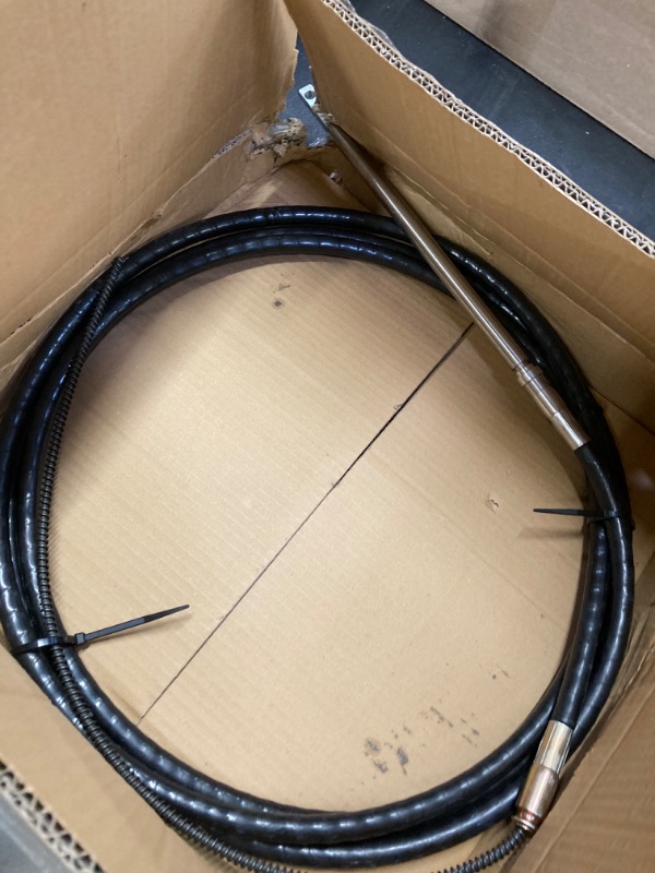 Photo 2 of M66X18 Fast Connect Rotary Steering Cable 18 Foot Cable SSC6218 Compatible with UFlex T71FC T72FC T73NRFC T74NRFC T81FC T82FC T83NRFC T84NRFC Teleflex Safe-T QC/NFB Morse D290