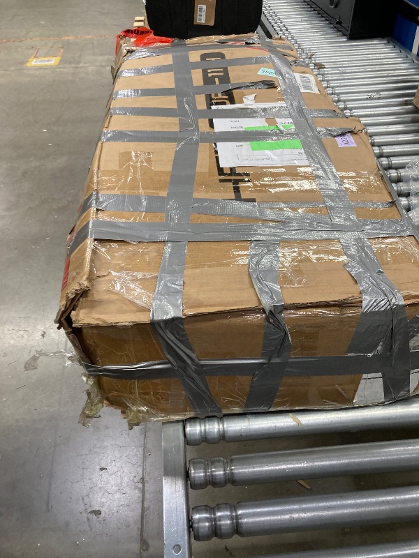 Photo 1 of ***(PARTS ONLY -SELLING AS IS -INCOMPLETE)*** 
Homfa Twin Bed Frame with LED Light & Charge Station, Storage Drawers Modern Upholstered Wingback Platform Bed Frame, Beige Velvet  ***(BOX RIPPED/TORN)***
