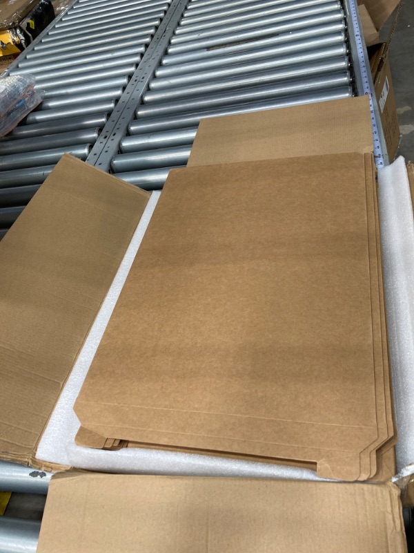 Photo 2 of Juvale Rigid Mailing Envelopes, Kraft Brown Stay Flat Mailers (13 x 18 in, 25 Pack)