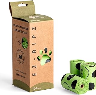 Photo 2 of (BUNDLE ITEMS (2PACK) Compostable Dog Poop Bags | 8 Rolls/120 Count, Cornstarch Based | Extra Thicker, Leak Proof, Unscented | ASTM D6400 BPI Certified (120-Pink) Pink-120Count