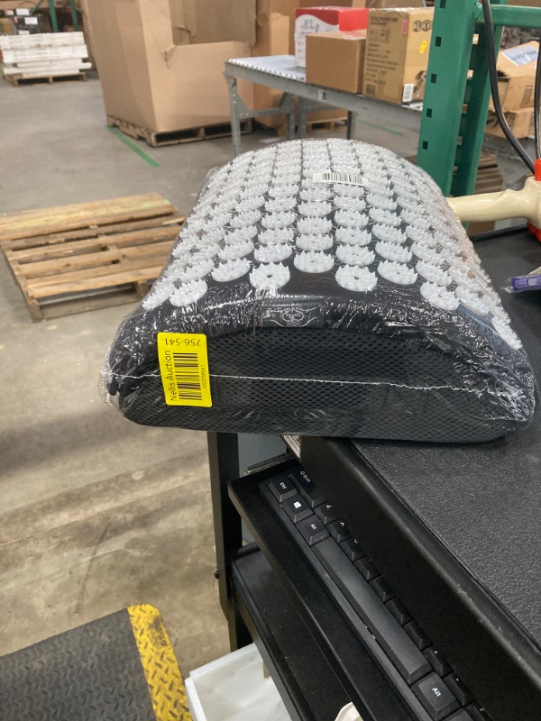 Photo 2 of Footrest with Acupressure Mat: FSA/HSA Eligible 2-in-1 Foot Rest for Work From Home, Office Under the Desk Accessories, Foot Massager, Acupuncture Pillow. Pain Relief for Feet Knee Heel & Back