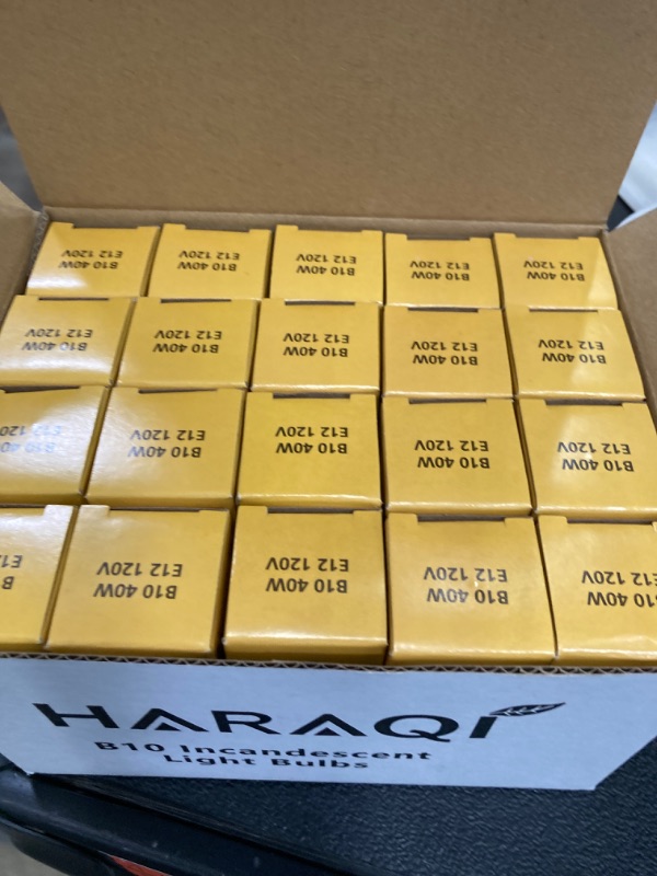 Photo 1 of 10 Pack 60W 120V Candelabra Base E12 CTC Clear Decorative Light Bulbs,Transparent Candle Light Bulbs for Chandeliers, Ceiling Fan Lights, Pendants, Fireplace Appliance Light Bulb 60.0 Watts