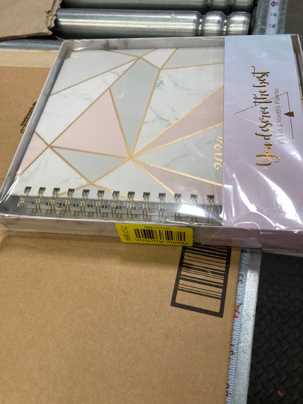 Photo 2 of 2024 Planner - Weekly & Monthly Planner 2024 with Tabs and Thick Paper, Jan 2024 - Dec 2024, Back Pocket with 15 Notes Pages + Gift Box - 8" x 10"