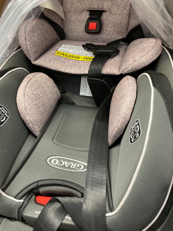 Photo 2 of Graco SlimFit 3 in 1 Car Seat -Slim & Comfy Design Saves Space in Your Back Seat, Darcie, One Size SlimFit Darcie