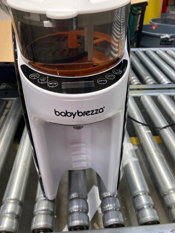 Photo 3 of New and Improved Baby Brezza Formula Pro Advanced Formula Dispenser Machine - Automatically Mix a Warm Formula Bottle Instantly - Easily Make Bottle with Automatic Powder Blending