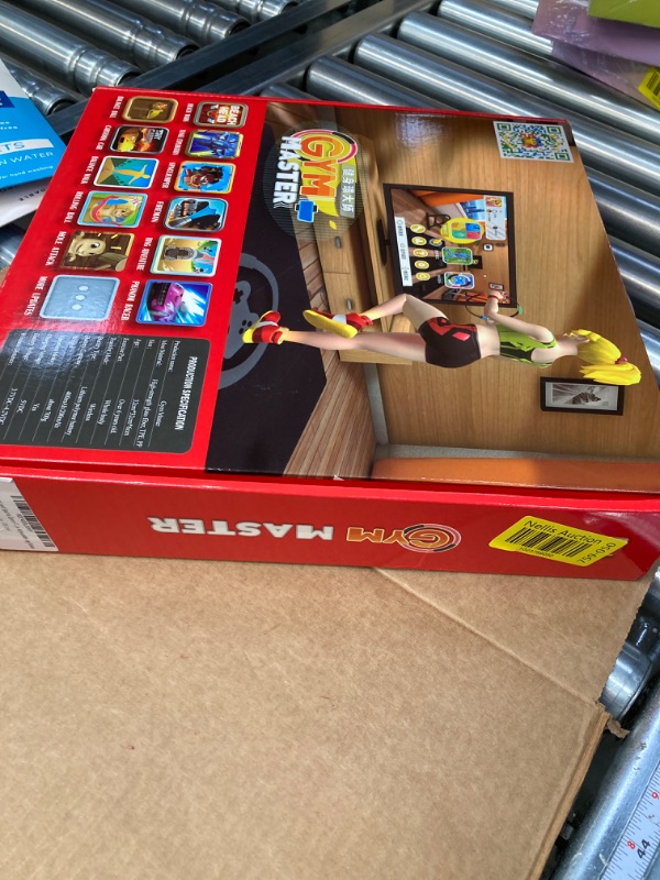 Photo 1 of PowerLead Fun Fitness Gaming Set: Interactive Sports Video Game with App - Includes Game Fitness Ring & Adjustable Leg Sensor Straps for All Ages