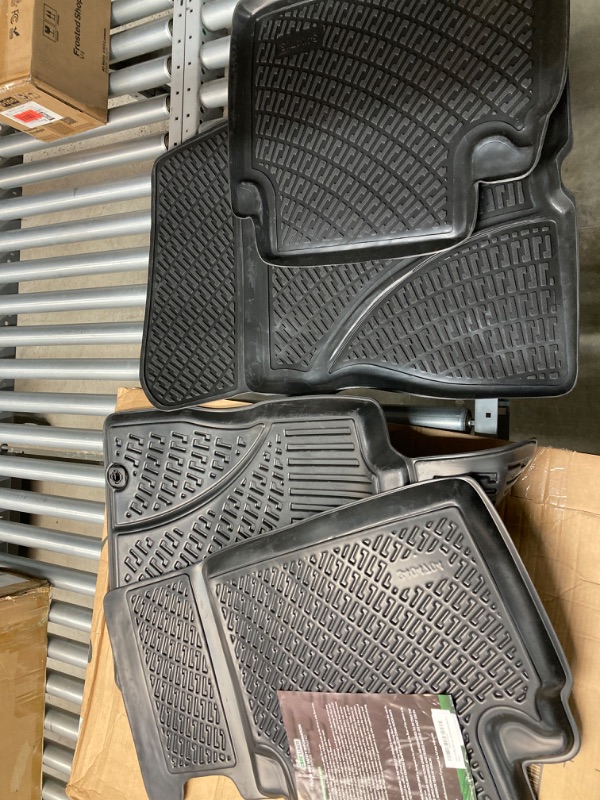 Photo 2 of Floor Mats Front and Rear All Weather Custom Fit Floor Liner Compatible with Honda Civic Sedan (2006-2011)