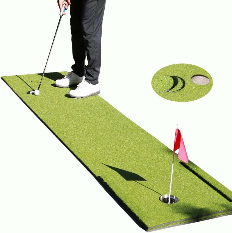 Photo 1 of Putting Green Outdoor for Golf Practice Putting Matt for Indoors 2'x9'