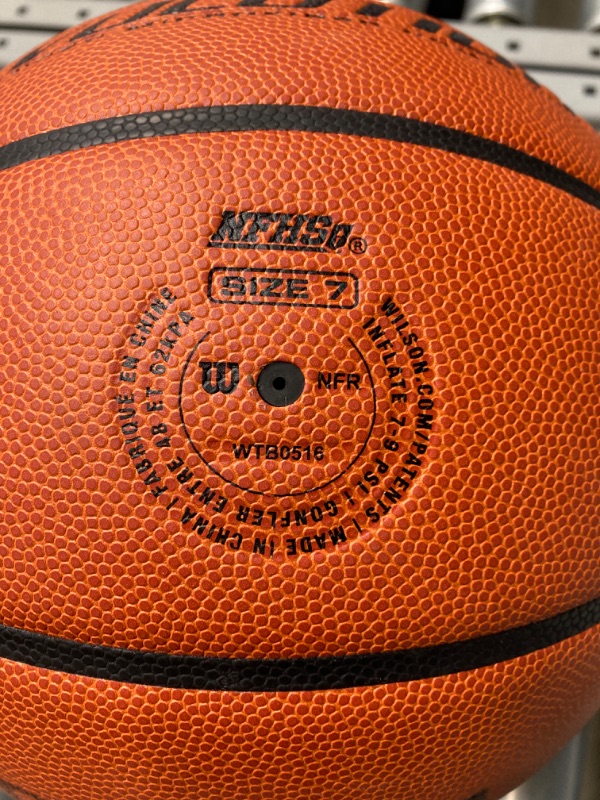 Photo 3 of WILSON Evolution Indoor Game Basketballs - Size 7