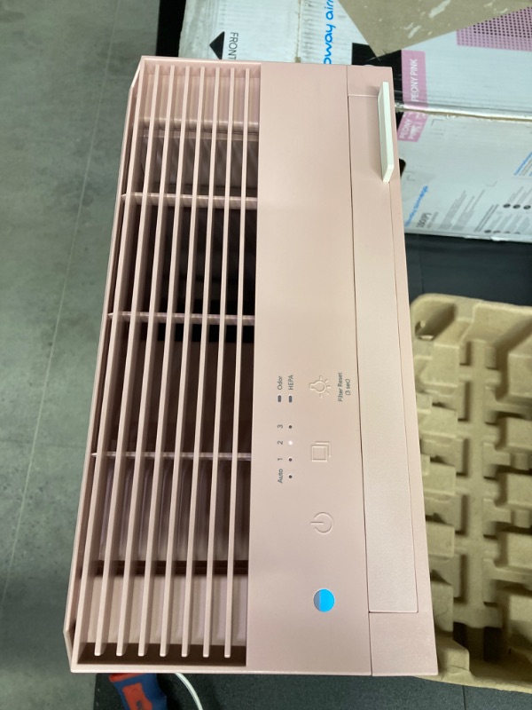 Photo 6 of Coway Airmega 150(P) True HEPA Air Purifier with Air Quality Monitoring, Auto, and Filter Indicator, Peony Pink 150 PEONY PINK