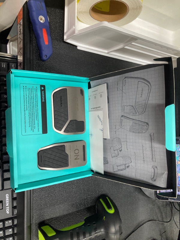 Photo 2 of Non-Slip Performance Foot Pedals for Tesla Model 3 Model Y Accessories (Toy Switch)