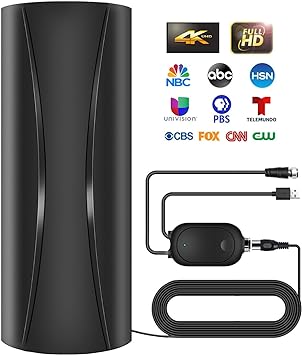 Photo 1 of 900+ Miles Range TV Antenna, Digital TV Antenna Indoor Portable HD Antenna for TV Indoor Outdoor for Smart TV and Old TVs for Smart TV and Old TVs - 35ft Coax Cable - Support 4K 1080p