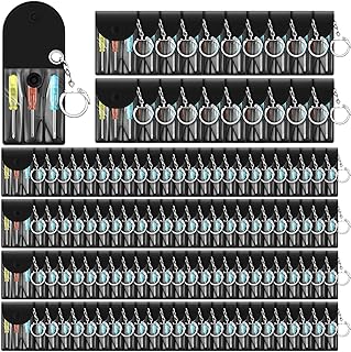 Photo 1 of 40 Set Mini Screwdriver Keychain Set Includes 3 Mini Slotted Screwdrivers Flathead Screwdriver Y shaped Screwdrivers in a Portable Pouch with Snap with Hook for Cool Tool Party Gifts Favor