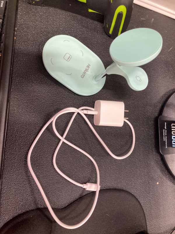 Photo 1 of 3 in 1 Wireless Charging Station for Apple MagSafe Charger, 15W Fast Mag-Safe Charger Stand for iPhone 12-15 Apple Watch AirPods Mint Green