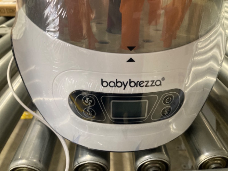 Photo 3 of Baby Brezza Baby Bottle Sterilizer and Dryer Machine – Electric Steam Sterilization - Universal Fit - Pacifiers, Glass, Plastic, and Newborn Feeding Bottles