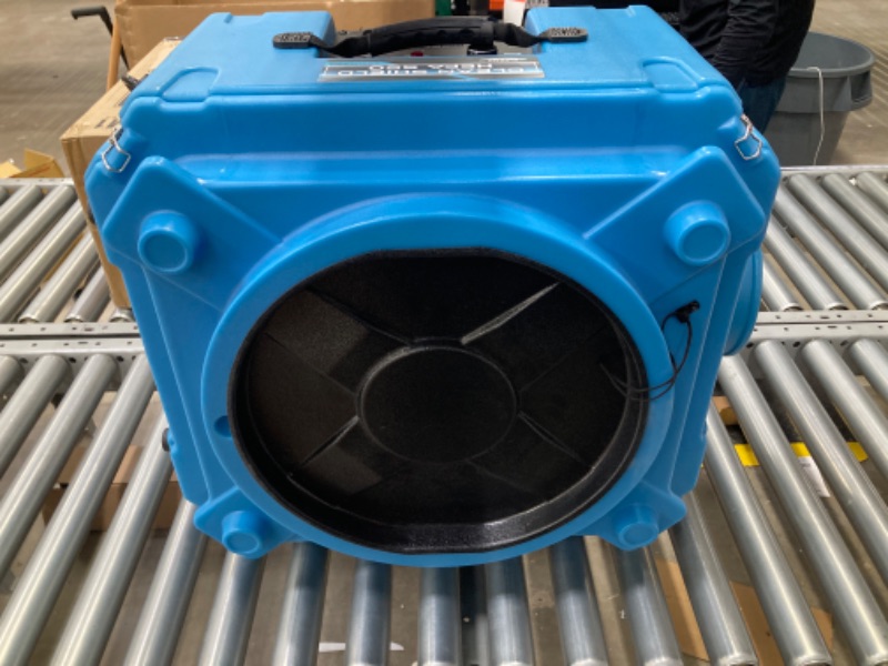 Photo 2 of ALORAIR Air Scrubber with 3 Stage Filtration, Stackable Negative Air Machine for Industrial and Commercial Use, Heavy Duty Air Cleaner with MERV-10 Filter, HEPA/Activated carbon Filter, Blue