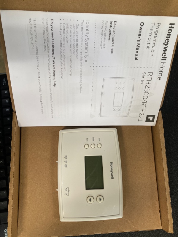 Photo 2 of Honeywell Home RTH2300B 5-2 Day Programmable Thermostat