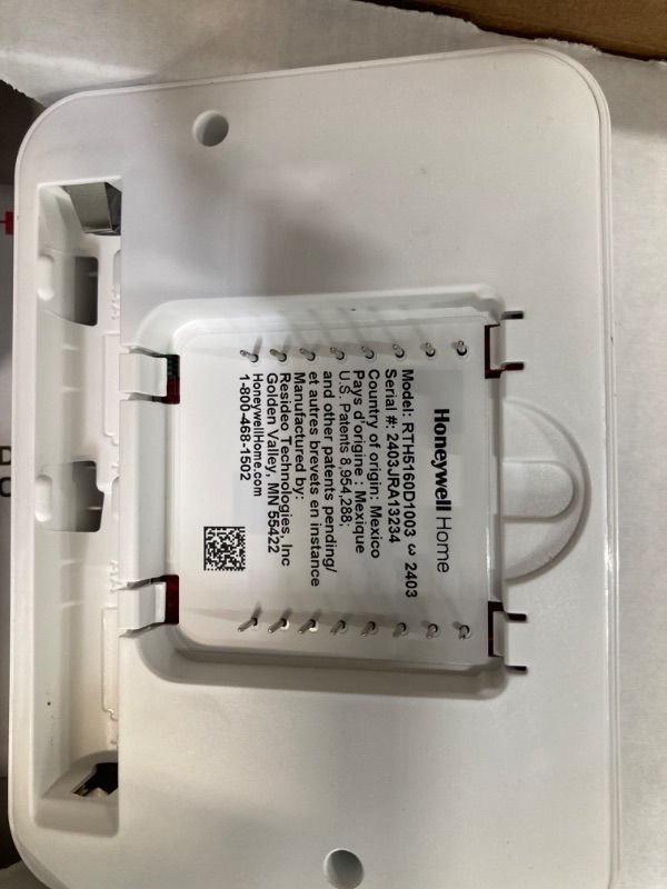 Photo 3 of Honeywell Home RTH5160D1003 Non-programmable Thermostat + Honeywell Home CG511A Medium Thermostat Guard Thermostat + Cover Guard