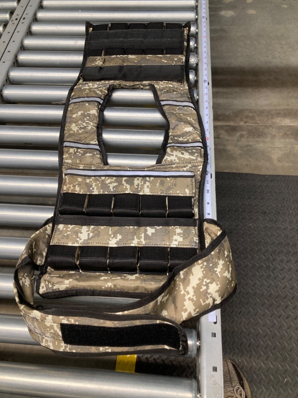 Photo 1 of 20LBS - 140LBS Adjustable Weighted Vest With Shoulder Pads Option for Men and Women