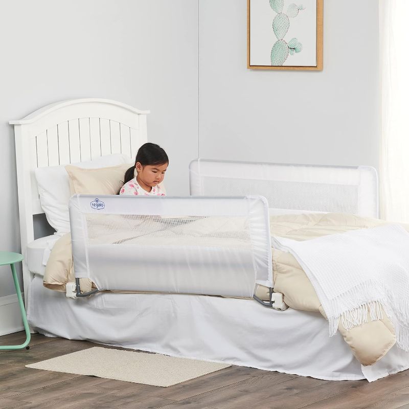 Photo 1 of 
Regalo Swing Down Double Sided Bed Rail Guard, with Reinforced Anchor Safety System(Pack of 2)