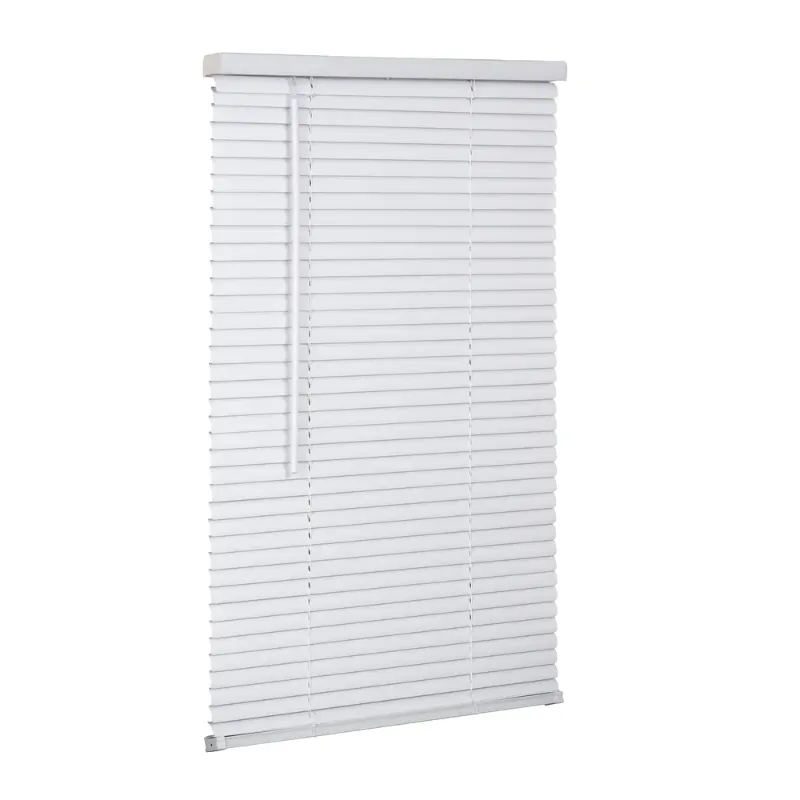 Photo 1 of 1" Cordless Vinyl Mini Blind - White - 38" W x 36" L