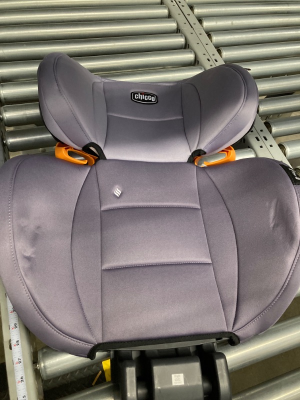 Photo 4 of Chicco KidFit ClearTex Plus 2-in-1 Belt-Positioning Booster Car Seat, Backless and High Back Booster Seat, for Children Aged 4 Years and up and 40-100 lbs. | Lilac/Purple KidFit Plus with ClearTex® No Chemicals Lilac