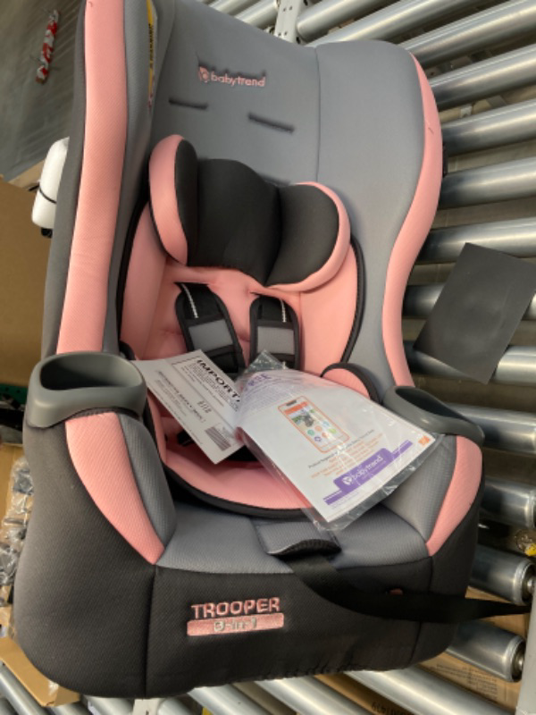 Photo 2 of Baby Trend Trooper 3-in-1 Convertible Car Seat, Quartz Pink