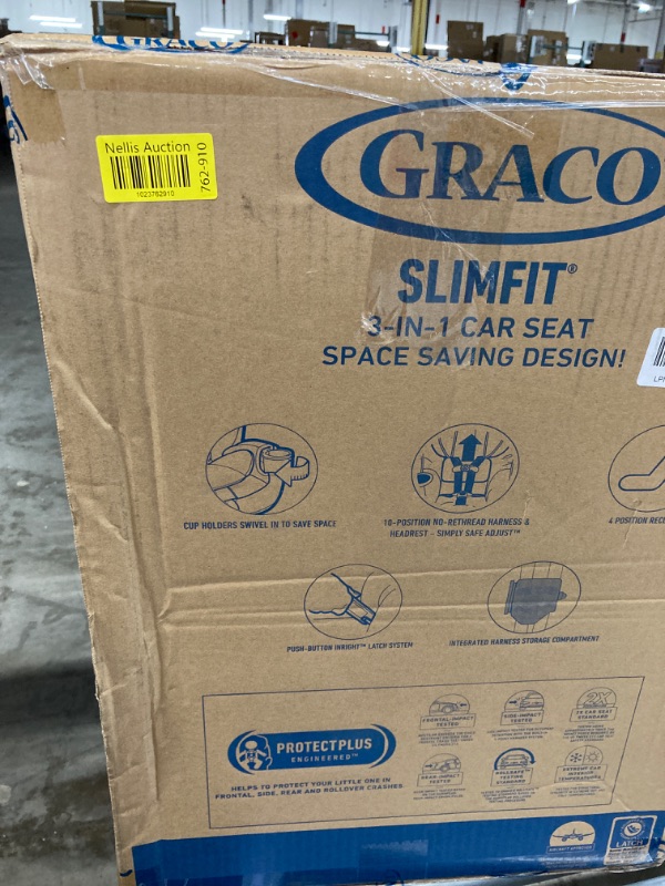 Photo 3 of Graco - Slimfit All-in-One Convertible Car Seat, Darcie