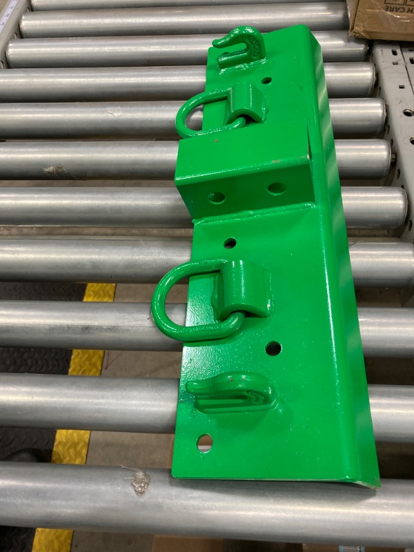 Photo 1 of ECOTRIC 4.96" W × 21.93" L Bolt on Tractor Grab Hooks 2" Receiver Compatible with John Deere 4100 4010 4110 4115 2320 2520 2720 2025r 2032r 2038r