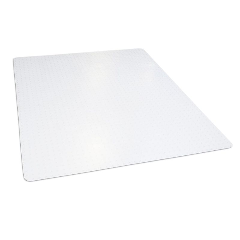 Photo 1 of Dimex 46"x 60" Clear Rectangle Office Chair Mat For Low And Medium Pile Carpet, Made In The USA, BPA And Phthalate Free, C532003J, 46" x 60"
