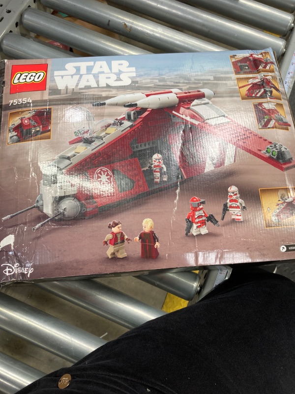 Photo 1 of LEGO Star Wars: The Clone Wars Coruscant Guard Gunship 75354 Buildable Toy for 9 Year Olds, Gift Idea Fans Including Chancellor Palpatine, Padme and 3 Trooper Minifigures https://a.co/d/ebJ0GVa