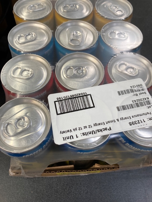 Photo 1 of C4 Performance & Smart Energy Drink Official Variety Pack | Zero Sugar Carbonated Preworkout Energy | 150+200mg Caffeine with Beta Alanine | 4 Flavors | 12 Fl Oz (12 Pack)
