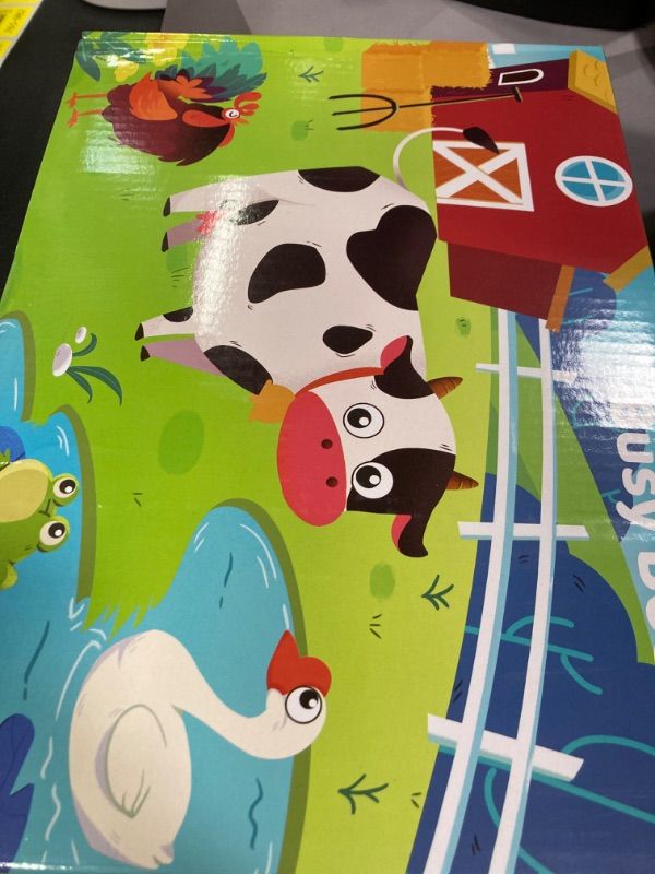 Photo 1 of Busy Board, Montessori Toys for 2 3 Year Old Toddlers, Preschool Learning & Educational Toys for Toddlers 1-3, Travel Toys for Car Activities, Gifts for 1 2 3 4 Year Old Girls Boys, Farm
