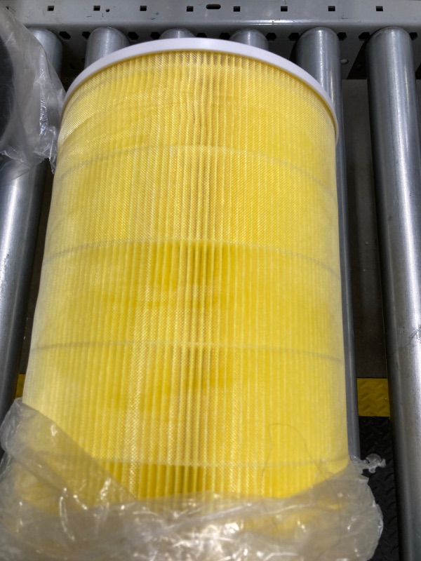 Photo 3 of Core 400S H13 HEPA Pet Care Filter Replacement for LEVOIT Core 400S Core 400S-RF-PA LRF-C401-YUS Replacement Filter (Yellow), 3-in-1 True HEPA and Activated Carbon Filter, 2 Pack
