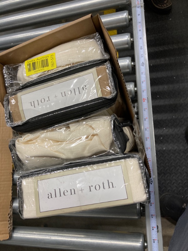 Photo 3 of allen + roth 84-in Ivory Light Filtering Tie Top Single Curtain Panel
Item #4140908 |

Model #HI84-908