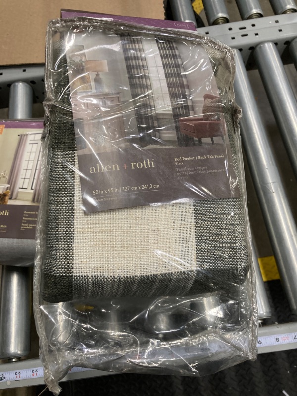 Photo 2 of allen + roth 84-in Grey Light Filtering Grommet Single Curtain Panel
Item #2857165 |

Model #X783.13084ZBG