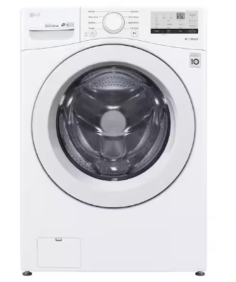 Photo 1 of 4.5 Cu. Ft. Stackable Front Load Washer in White with Coldwash Technology