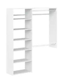 Photo 1 of ***(Only Boards Inside not whole closet set!!)***
Essential 36 in. W - 60 in. W White Wood Closet System