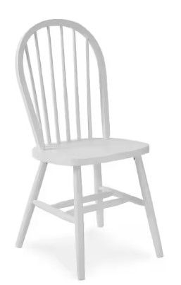 Photo 1 of 
International Concepts
White Solid Wood Windsor Spindle Back Chair