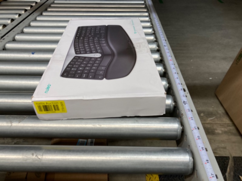 Photo 1 of Nulea RT04 Wireless Ergonomic Keyboard, 2.4G Split Keyboard with Cushioned Wrist and Palm Support, Arched Keyboard Design for Natural Typing, Compatible with Windows/Mac